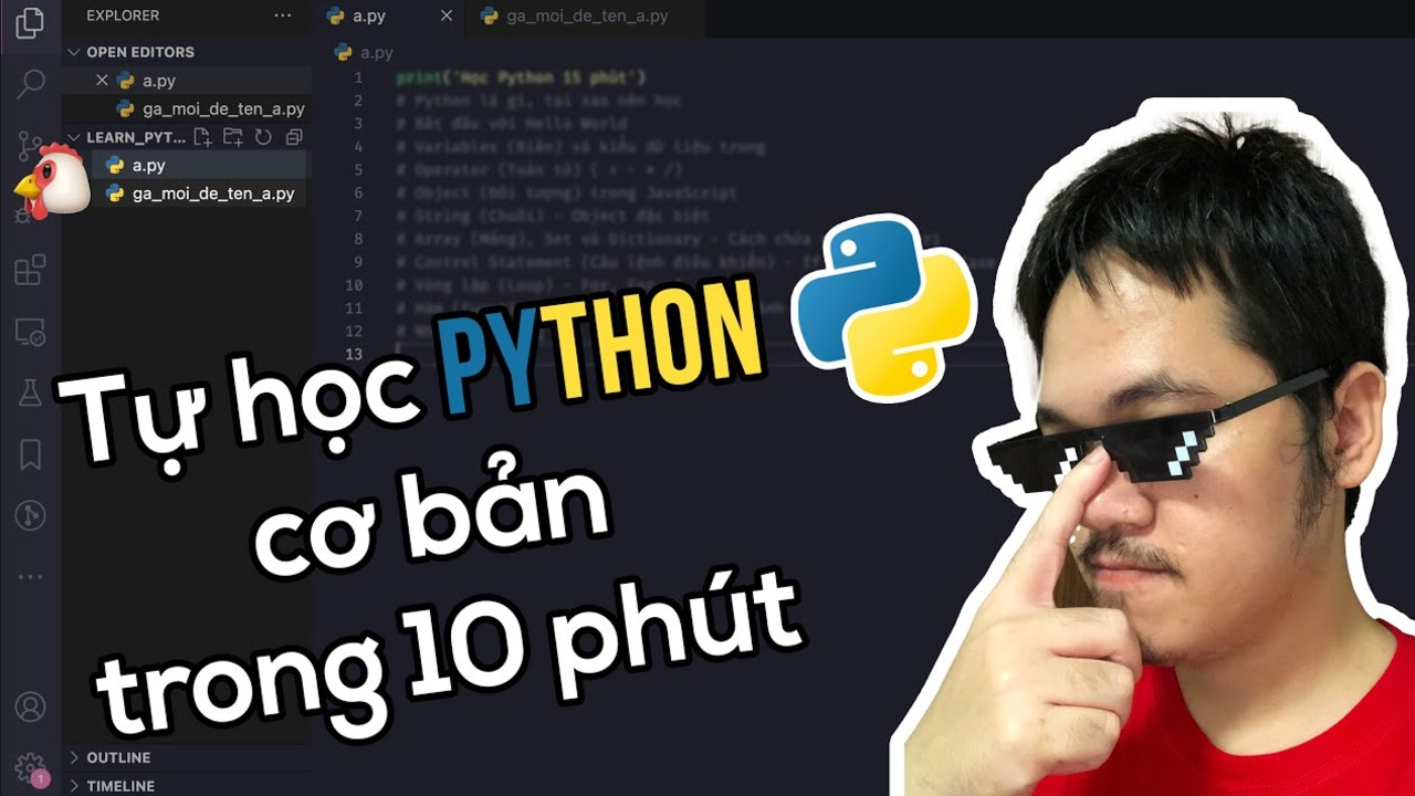 python cơ bản trong 10 phút